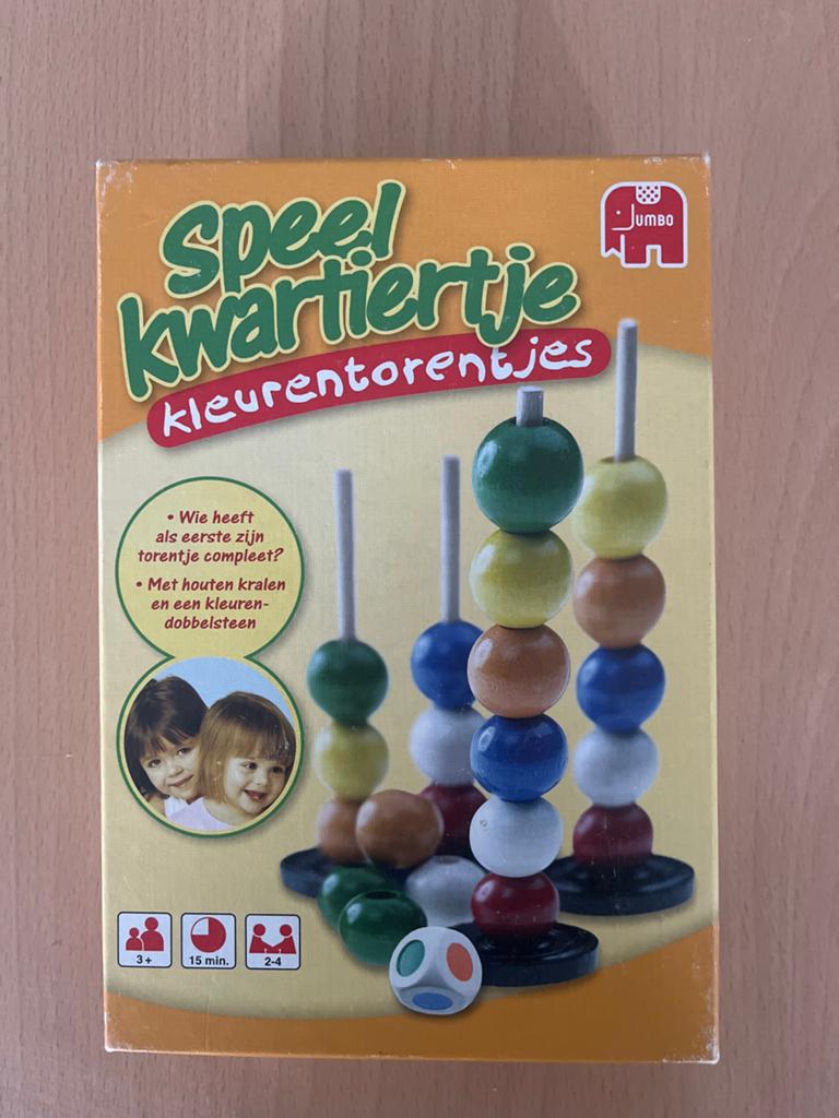 Jumbo Speelkwartiertje Kleurentorentjes, Ophalen of Verzenden, Gebruikt