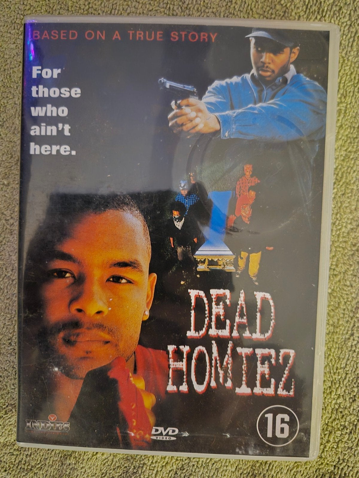 Dead Homiez DVD - Gebaseerd op een waargebeurd verhaal, Vanaf 16 jaar, Ophalen of Verzenden, Zo goed als nieuw, Maffia en Misdaad