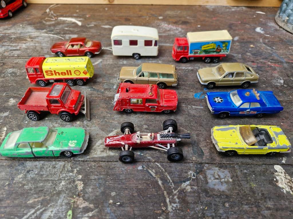 Majorette metalen oldtimers - Verzameling speelgoedauto's, Ophalen of Verzenden, Gebruikt, Auto