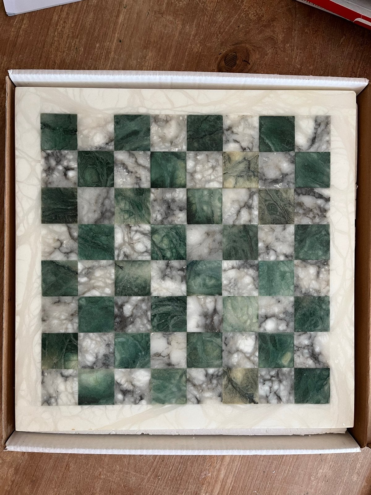 Alabaster Schaakspel - Made in Italy, Hobby en Vrije tijd, Gezelschapsspellen | Bordspellen, Een of twee spelers, Ophalen, Zo goed als nieuw