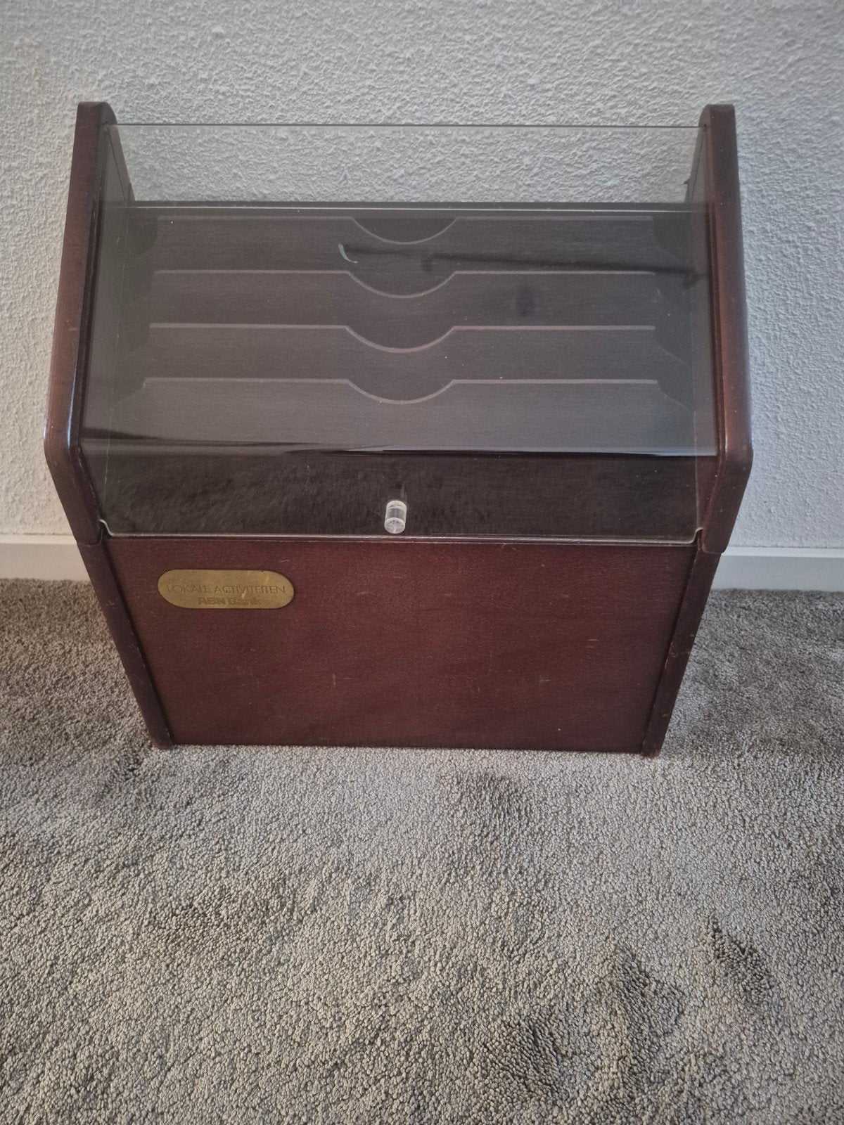 Vintage ABN Bank Lokale Activiteiten Kaartenbak, Ophalen of Verzenden