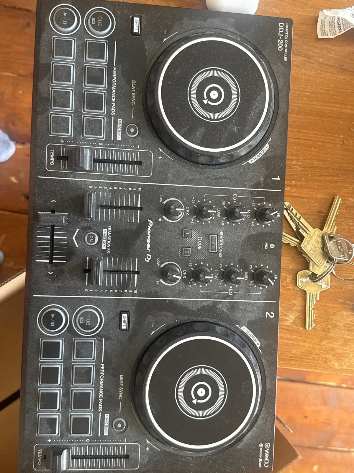 Pioneer DJ DDJ-200 Smart DJ Controller, Ophalen of Verzenden, Gebruikt, Dj-set, Pioneer