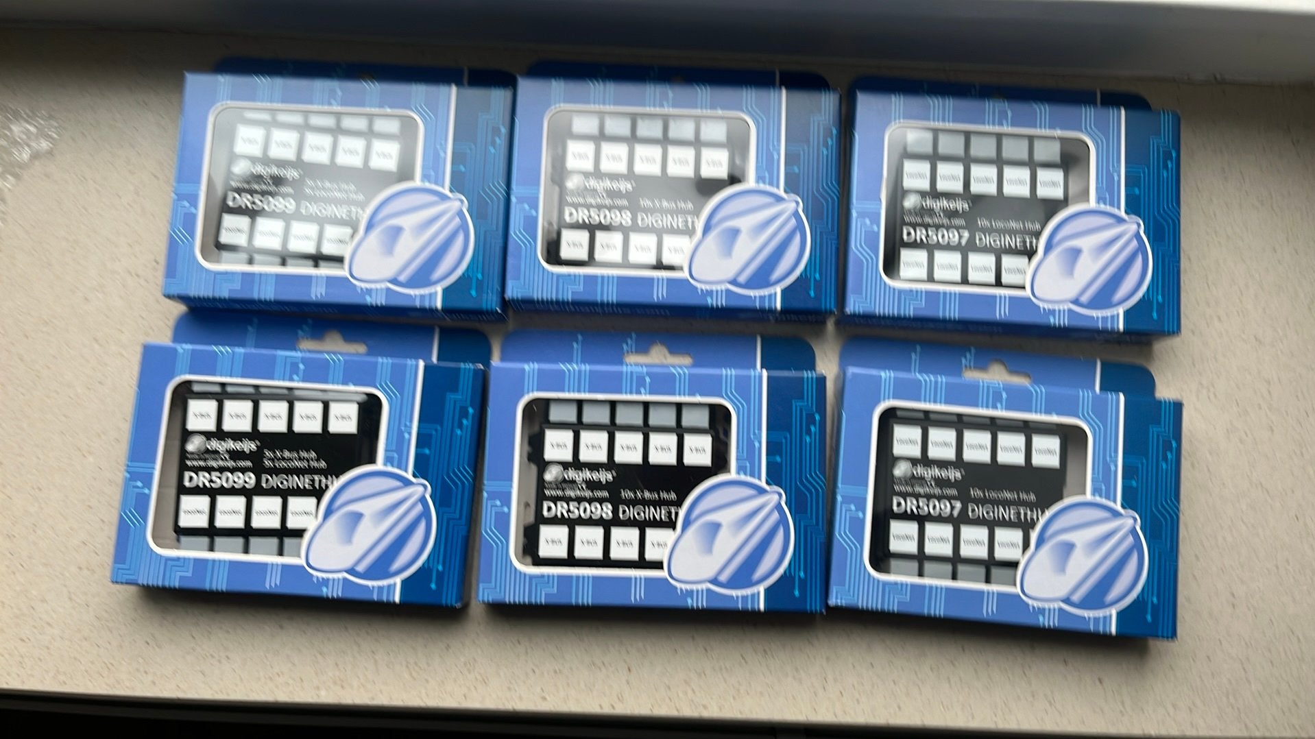 6x Digikeijs Nieuw .zie omschrijving, Overige merken, Gelijkstroom of Wisselstroom, Overige typen, Nieuw