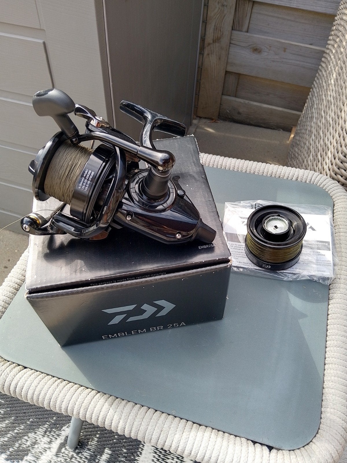 🔴DAIWA EMBLEM MOLEN TE KOOP🔴, Ophalen of Verzenden, Zo goed als nieuw, Molen