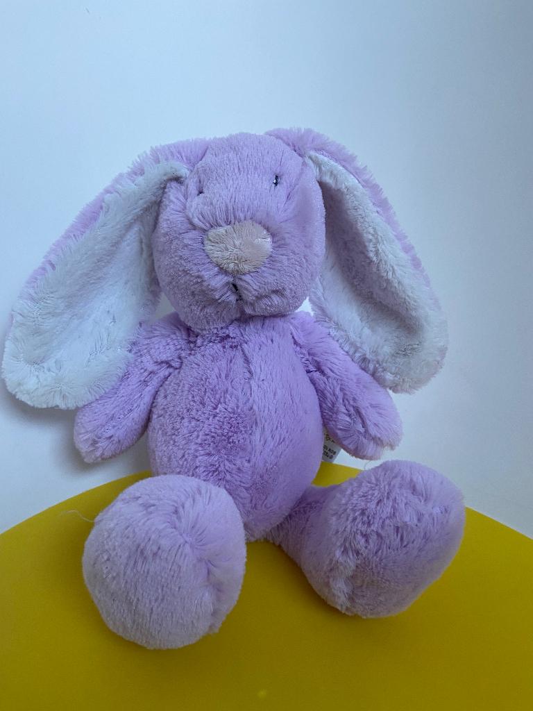 K1437 teddykompaniet teddy kompaniet konijn paars, Ophalen of Verzenden, Zo goed als nieuw, Overige typen