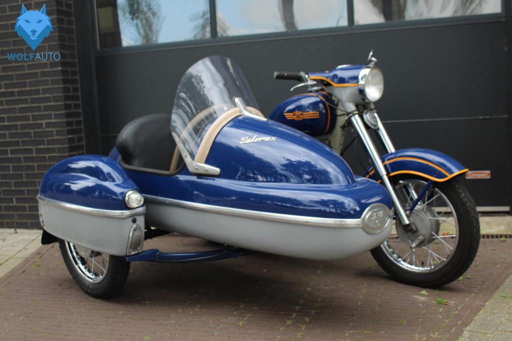 JAWA Senior Velorex 350 Zijspan Gespan GERESTAUREERD 2-Cilin, Motoren, Overig, 350 cc