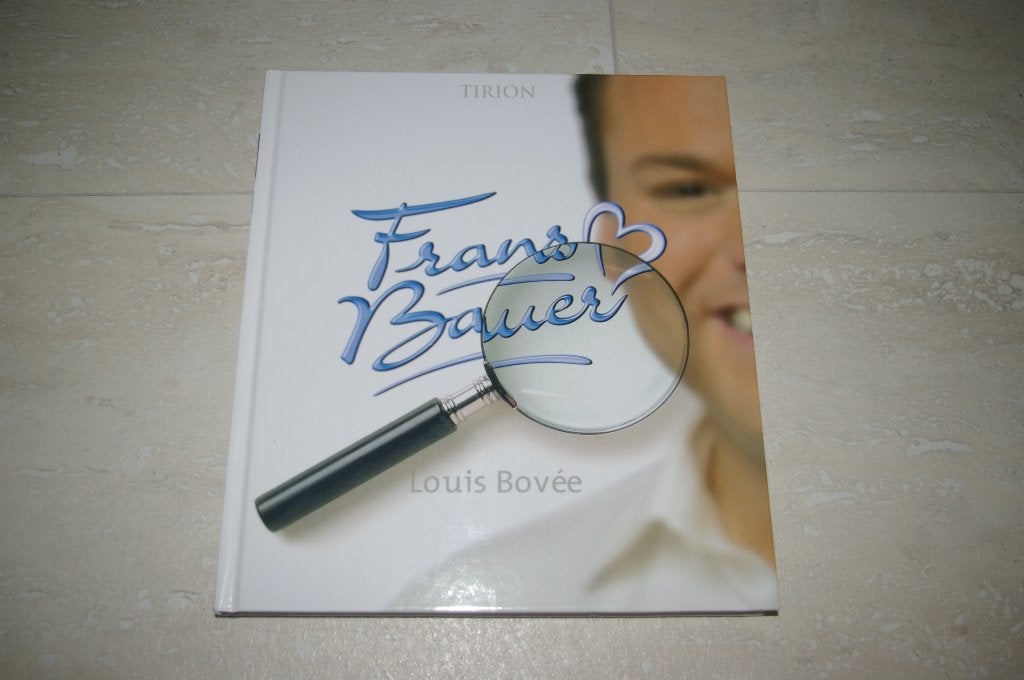 Frans Bauer: boeken, beer, tijdschrift artikels., Ophalen of Verzenden, Boek, Tijdschrift of Artikel, Gesigneerd