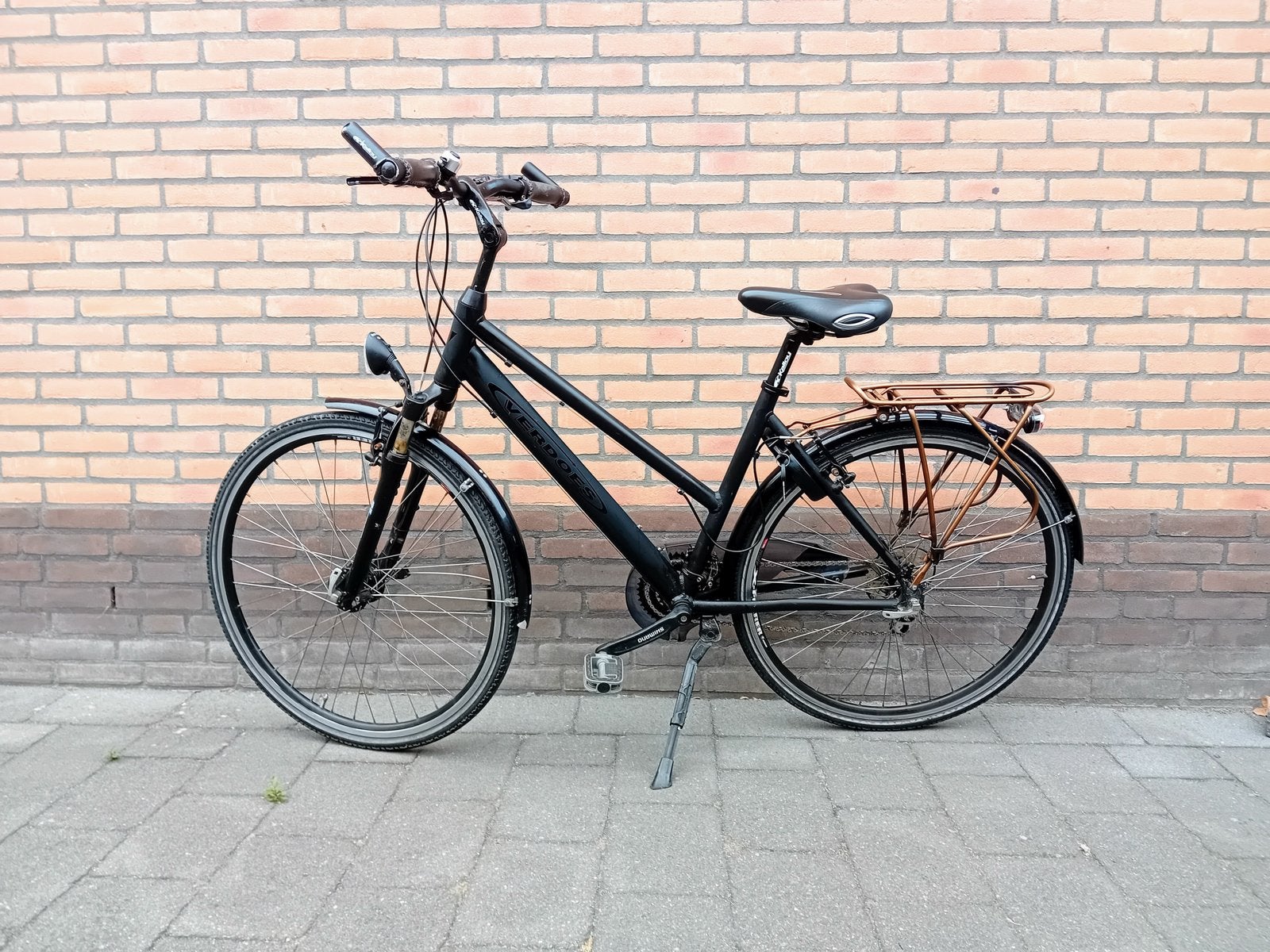Damesfiets, 28 inch, Gebruikt, Velgrem, 47 tot 50 cm