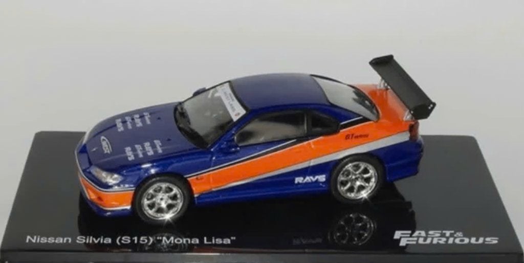NISSAN SILVIA S-SPEC S15 1999 1/43 FAST & FURIOUS ALTAYA 43