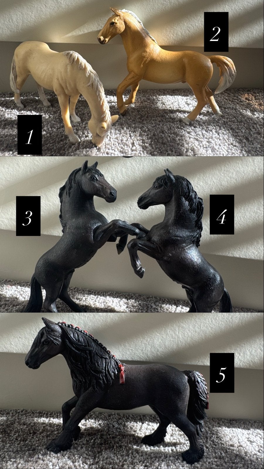 Schleich paarden te koop - Diverse modellen, Ophalen of Verzenden, Gebruikt, Jongen of Meisje
