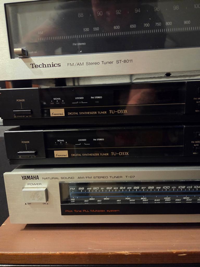 Diverse tuners Sansui ,Akai ,Technics, Kenwood en Yamaha, Audio, Tv en Foto, Ophalen, Zo goed als nieuw, Analoog