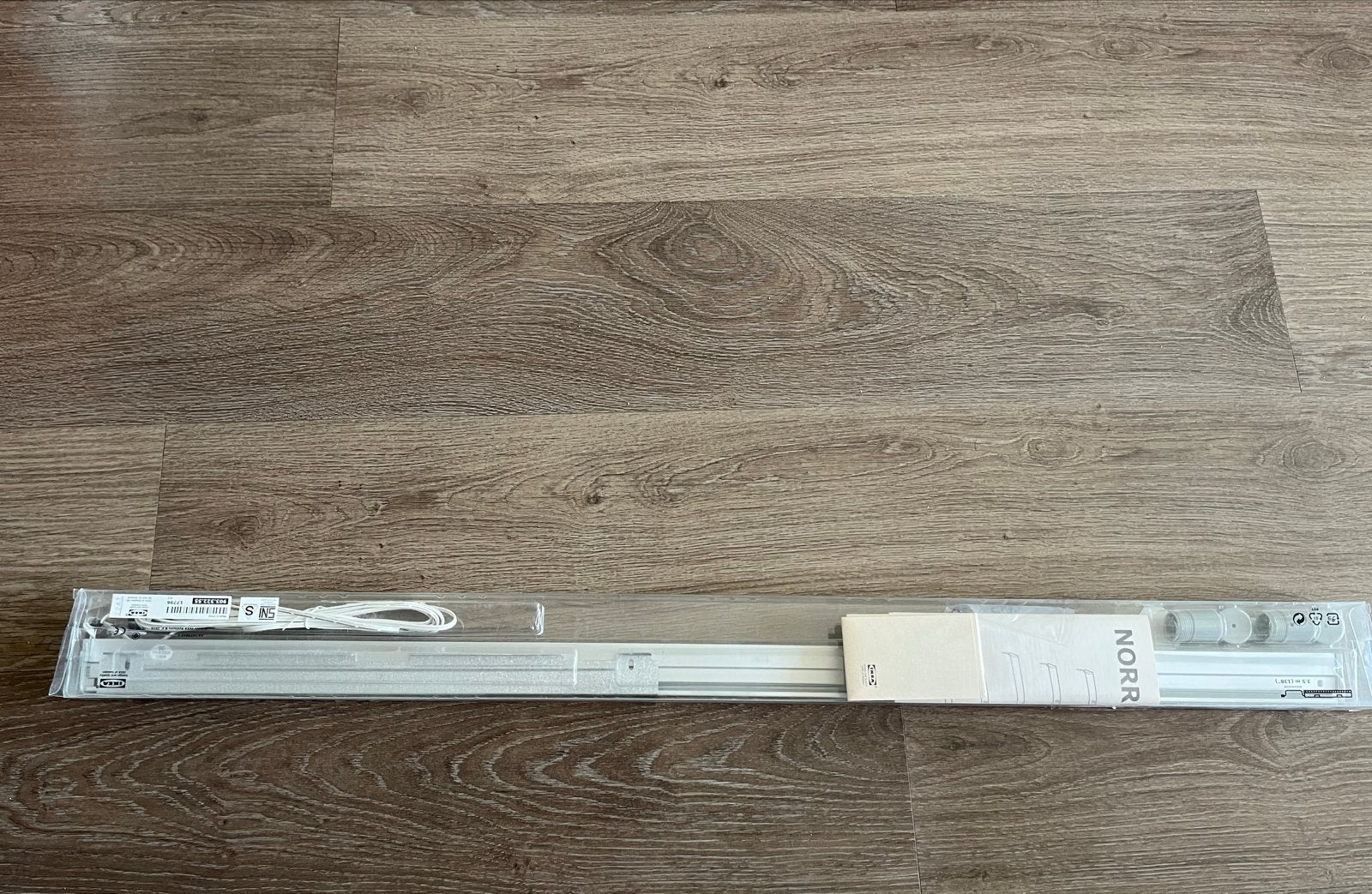 IKEA NORRFLY LED-verlichting 92 cm - Nieuw in verpakking, Wit, Kunststof, Nieuw, Modern