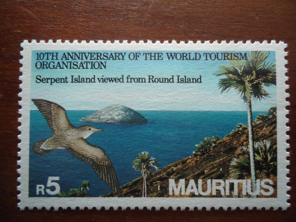 Vogel boom palm Mauritius 1985, mi. 615 postfris, Ophalen of Verzenden, Postfris, Dier of Natuur