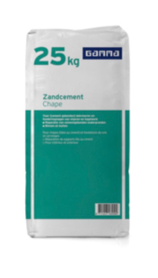 Gamma Zandcement Chape 25 kg, Ophalen, Nieuw