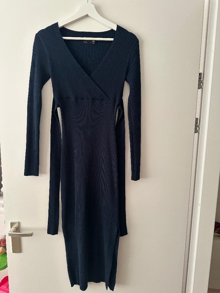 Zwangerschapsjurk, Kleding | Dames, Positiekleding, Blauw, Jurk, Ophalen of Verzenden, Zo goed als nieuw