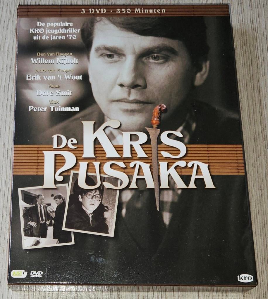 De Kris Pusaka - KRO jeugdthriller uit de jaren '70 (3 DVD), Cd's en Dvd's, Ophalen of Verzenden, Zo goed als nieuw, Boxset