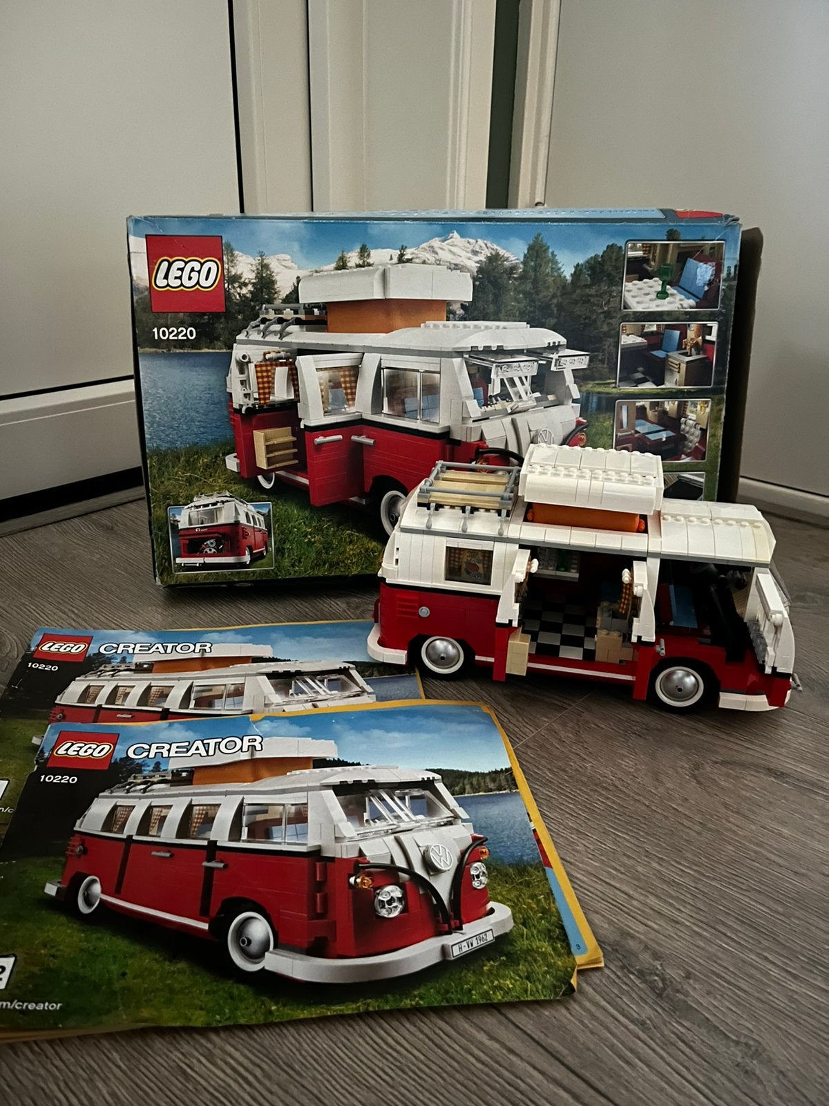 Lego volkswagen T1 camper, Kinderen en Baby's, Ophalen of Verzenden, Zo goed als nieuw