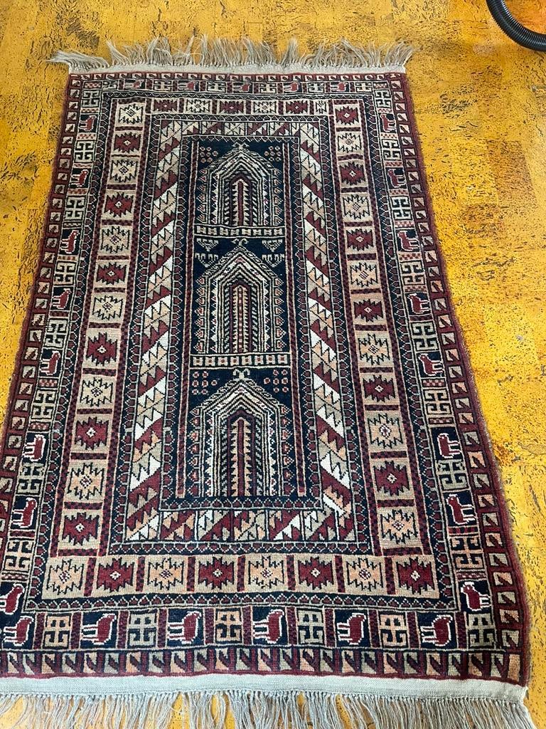 Echt hand geknoopt perzische tapijtjes, Ophalen of Verzenden, Zo goed als nieuw, Rechthoekig, 200 cm of meer