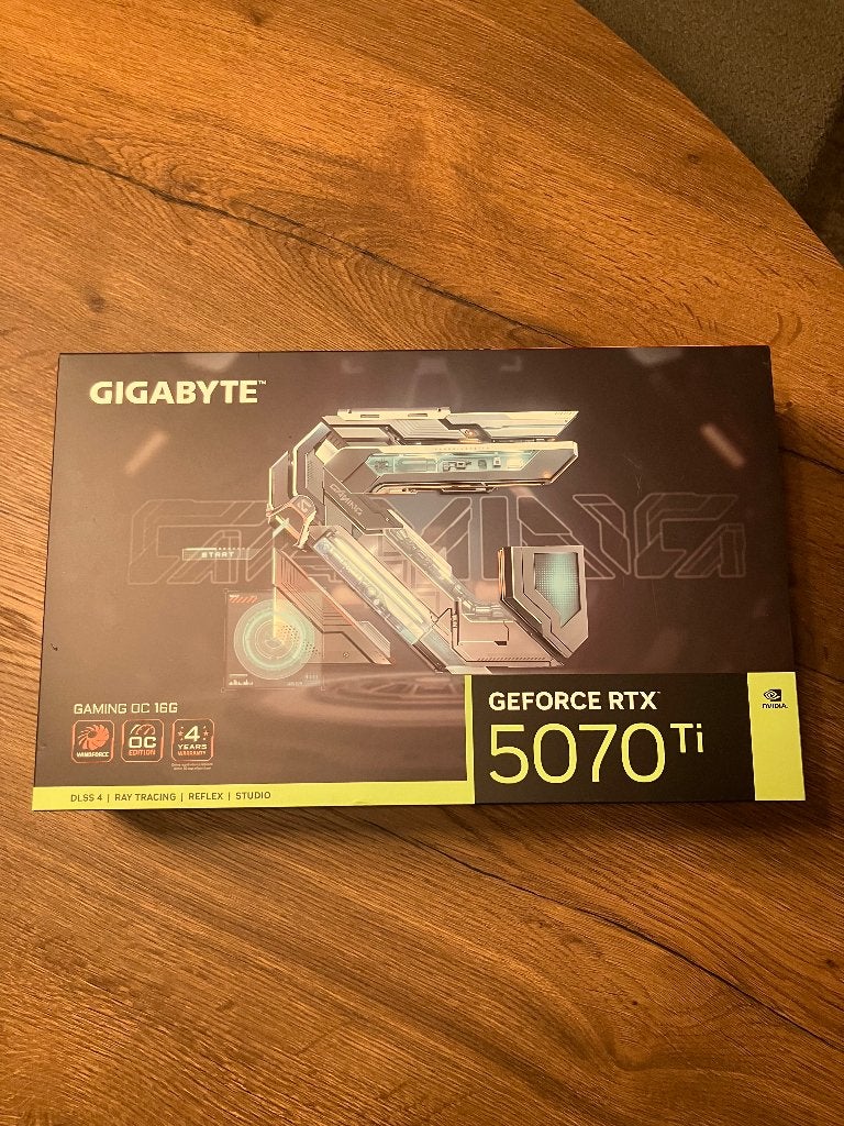NVIDIA RTX 5070 Ti Gigabyte Gaming OC 16GB videokaart, Computers en Software, Videokaarten, GDDR6, PCI-Express 4, Nieuw, Ophalen of Verzenden