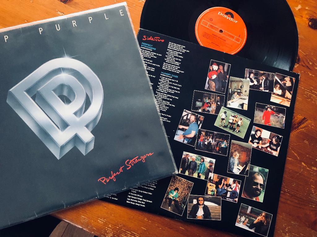 DEEP PURPLE  PERFECT STRANGER    1984, Ophalen of Verzenden, Zo goed als nieuw, Overige formaten, Poprock