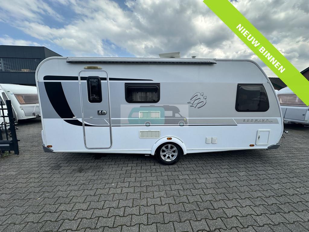 Knaus sudwind Silverline 500 FSK Stapelbed, mover, voortent,, Caravans en Kamperen, Caravans, Schokbreker, Bedrijf, Knaus, Tot en met 6