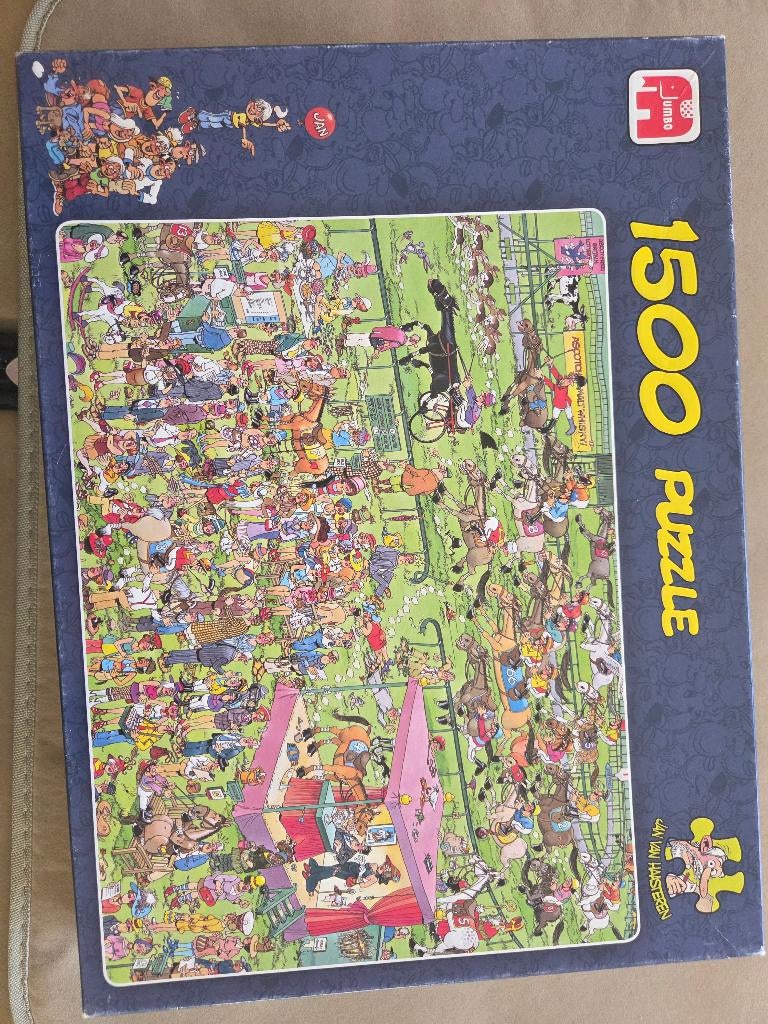 Jan van Haasteren, Ophalen, 500 t/m 1500 stukjes, Zo goed als nieuw, Legpuzzel