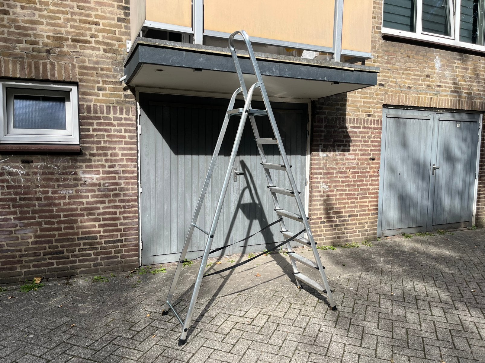 Trapladder goede staat!, Ophalen, Zo goed als nieuw, 2 tot 4 meter