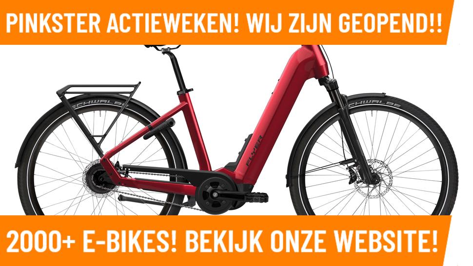 Flyer Upstreet 5.40 ebike met midden motor 5500 nu 2599,-