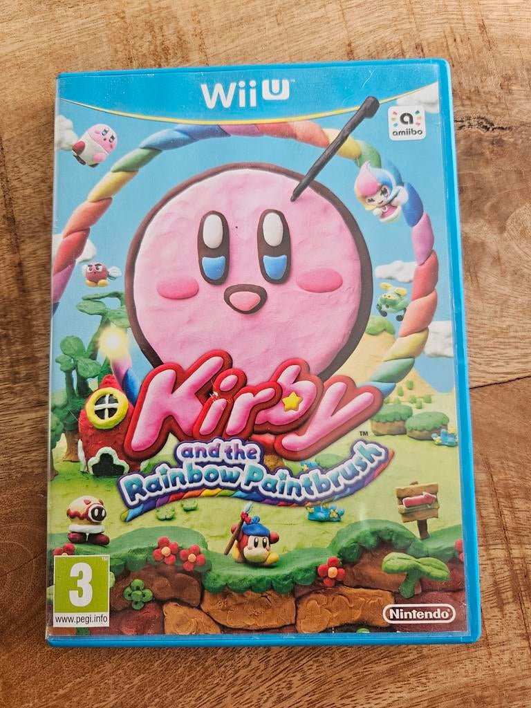 Kirby and the Rainbow Paintbrush - Wii U, Spelcomputers en Games, Games | Nintendo Wii U, 1 speler, Ophalen of Verzenden, Zo goed als nieuw