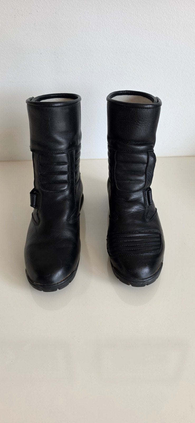 Zeldzame Vintage BMW Motorlaarzen Als Nieuw 43 Collectible!, Boots, Ophalen of Verzenden, Zo goed als nieuw, Zwart