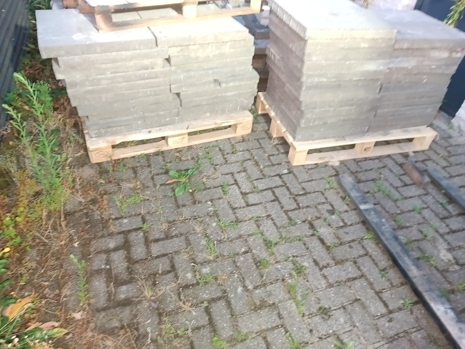 60x60x6 Antraciet Tegels - Gebruikt, Ophalen, Gebruikt, 10 m² of meer, Beton
