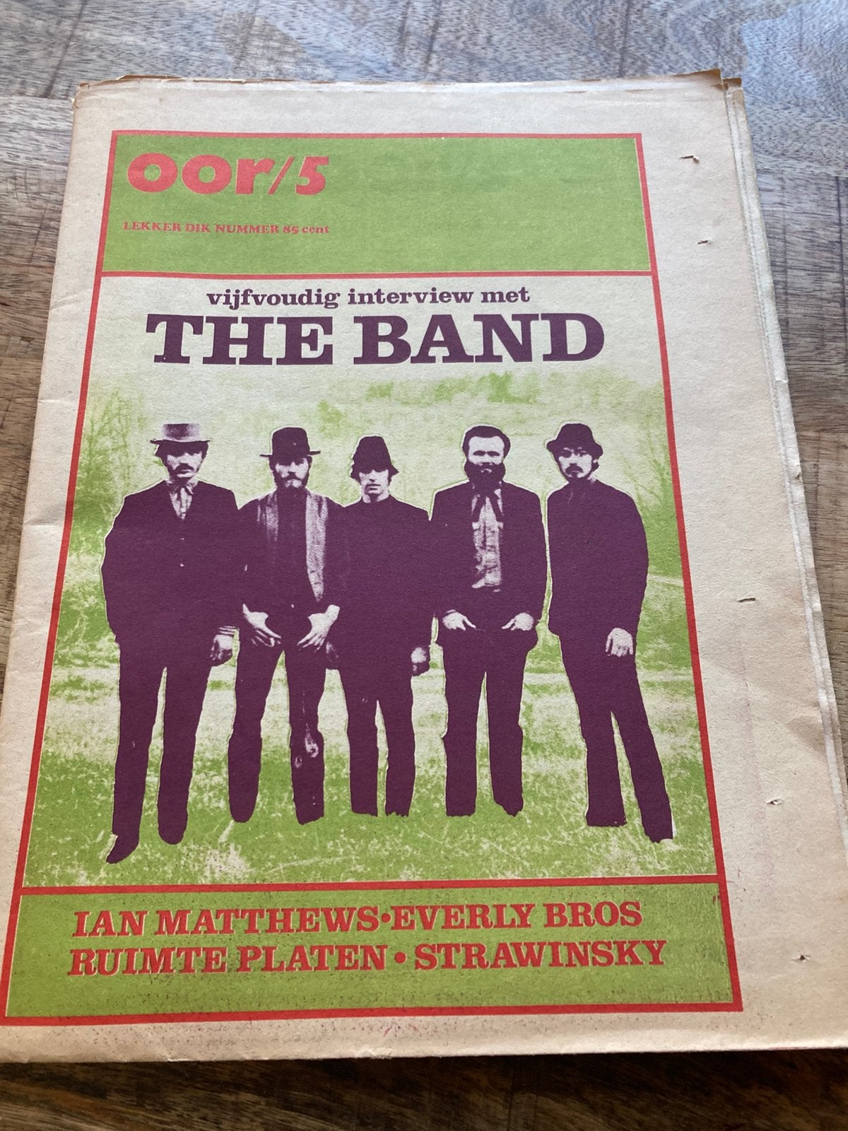 Muziekkrant OOR 1971 THE BAND Melanie PIGSTY BLUES Mouskouri, Boeken, Tijdschriften en Kranten, Ophalen of Verzenden, Muziek, Film of Tv