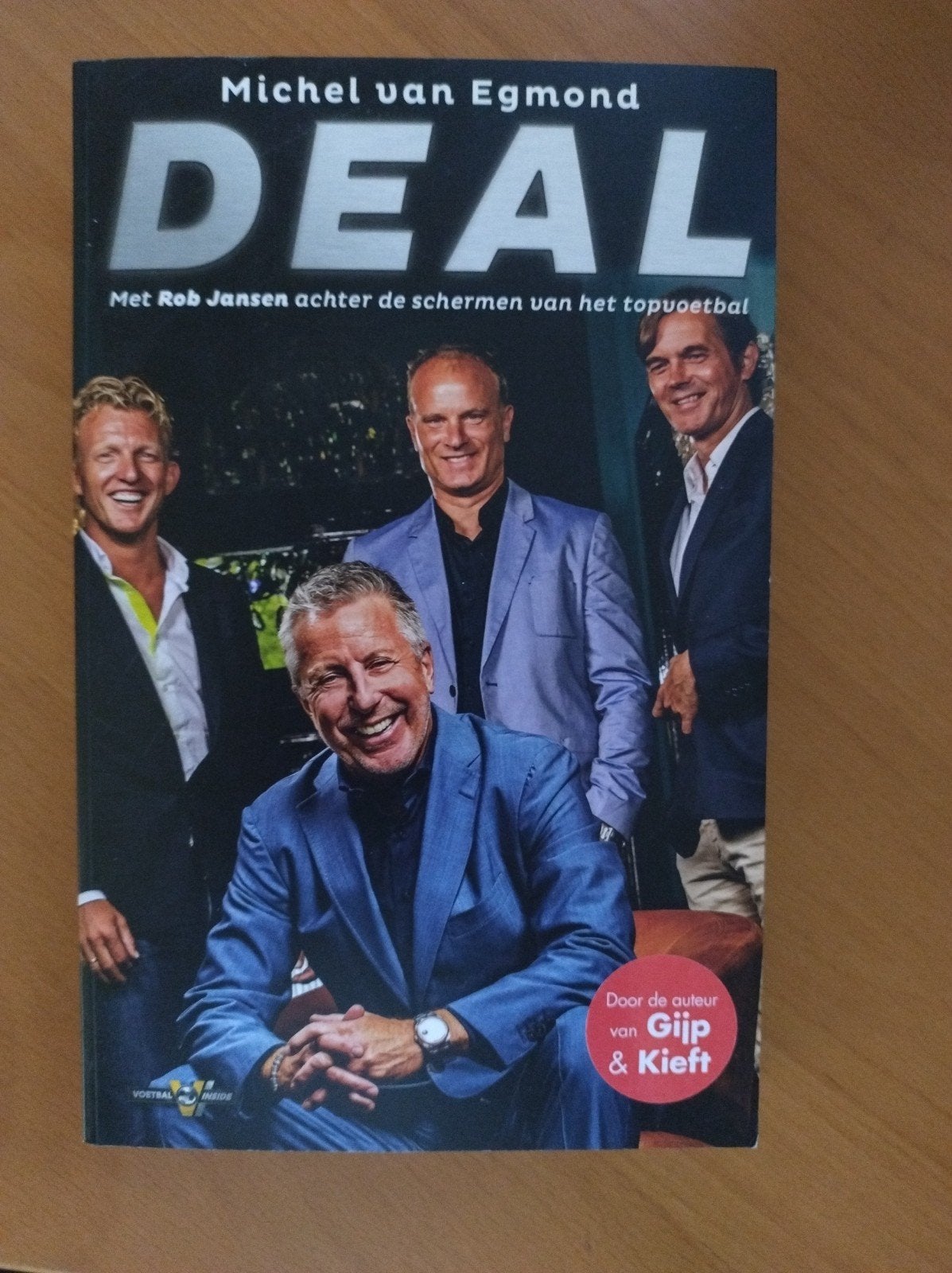 DEAL - Michel van Egmond - Rob Jansen - Voetbalboek, Boeken, Ophalen of Verzenden, Gelezen, Michel van Egmond, Overige sporten