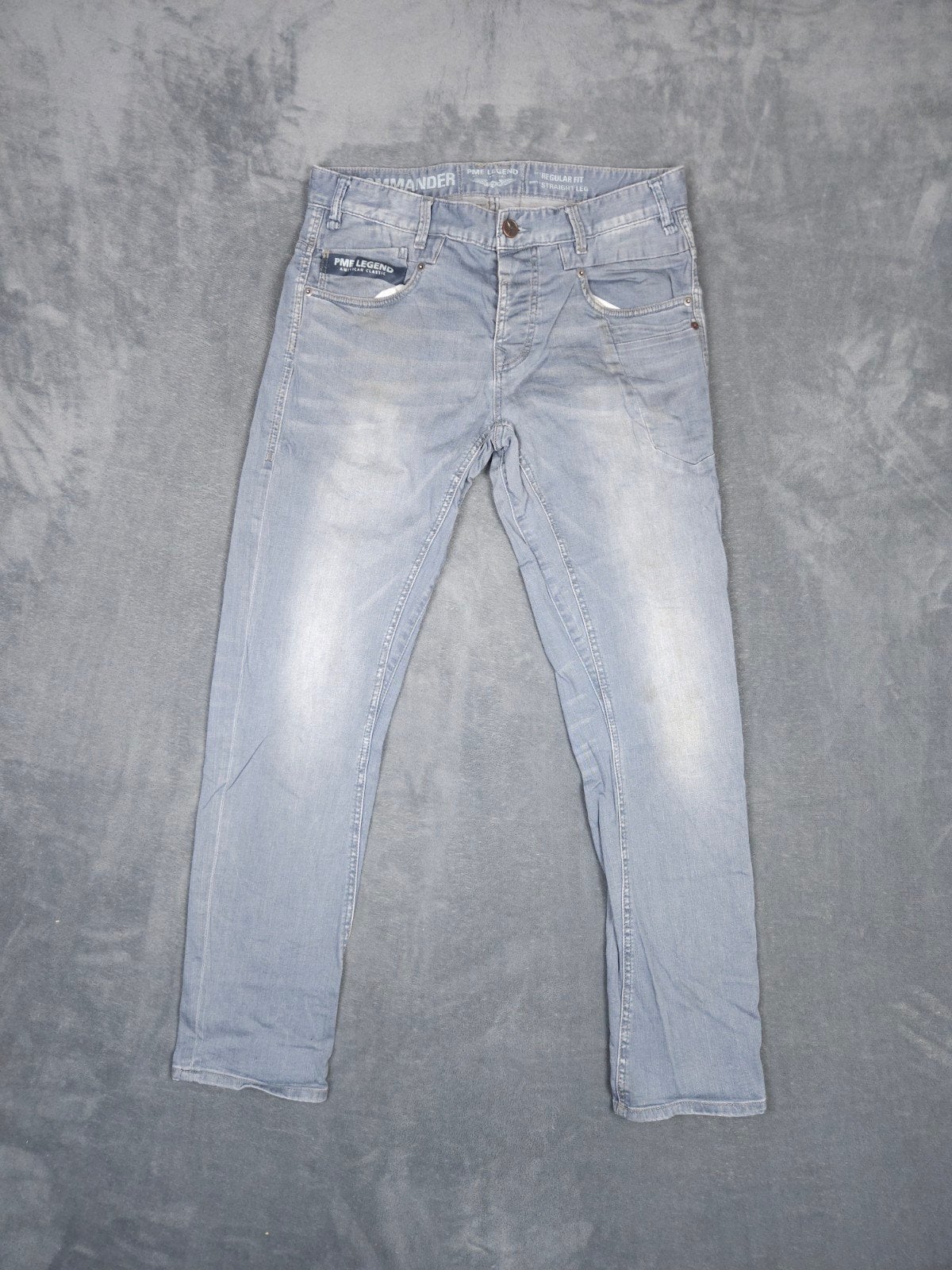 Pme Legend Broek Commander W33 L32 Regular Straight jeans., ., ., W33 - W34 (confectie 48/50), Pme Legend