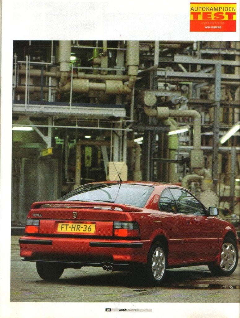Autokampioen test Rover 216 Coupe 1993, Ophalen of Verzenden, Gelezen, Overige merken