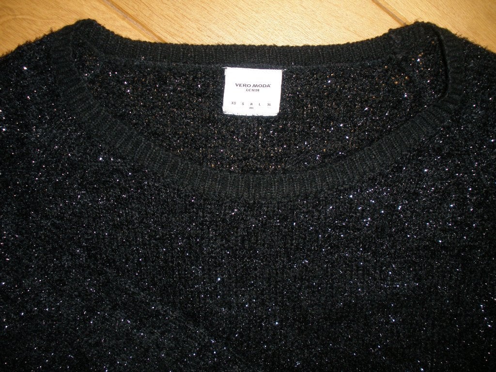 VERO MODA trui zwart glitter maat M - nieuw -, Maat 38/40 (M), Vero Moda, Zwart, Nieuw