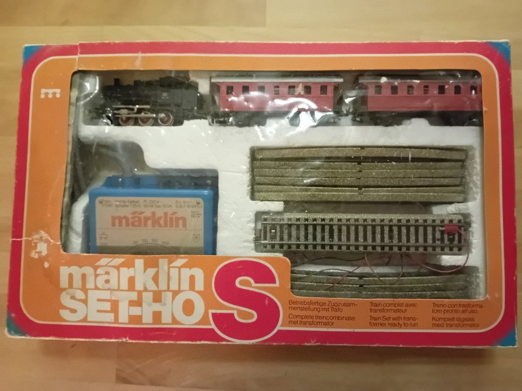 Vintage Märklin trainset SET-HO S, Wisselstroom, Ophalen of Verzenden, Analoog, Märklin