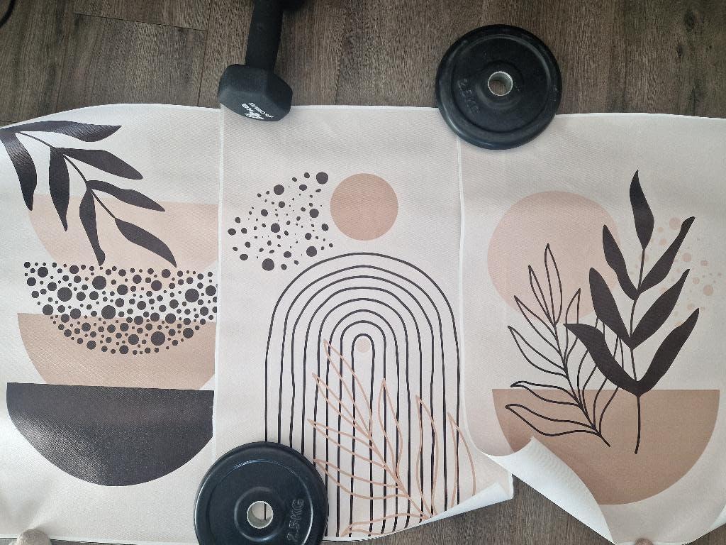 3 canvas doeken, Ophalen, 50 tot 75 cm, Schilderij, Minder dan 50 cm