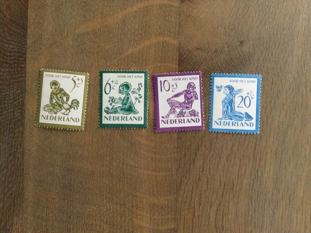 nederland NVPH 563-567 postfris, Ophalen of Verzenden, Postfris