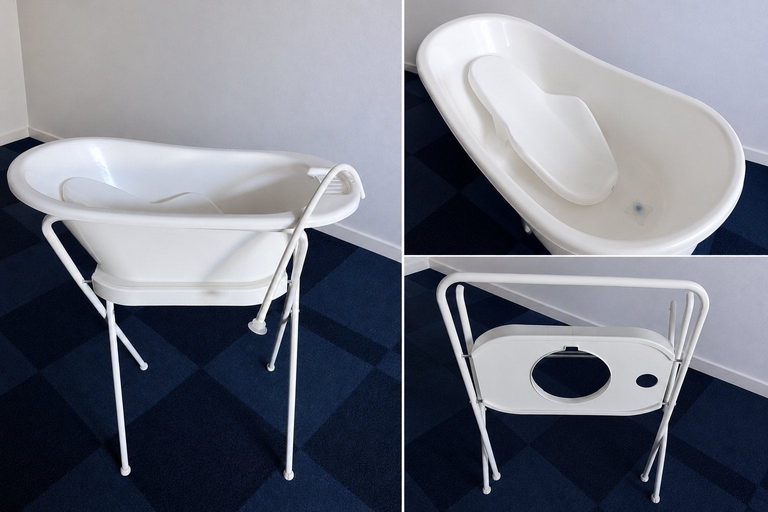 HEMA Baby ligbadje met slang, Kinderen en Baby's, Badjes en Verzorging, Ophalen, Zo goed als nieuw, Badje, Hema