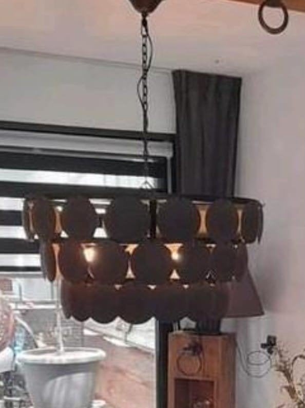 2 mooi hanglampen, Huis en Inrichting, Ophalen, Overige materialen, Gebruikt, Overige fittingen