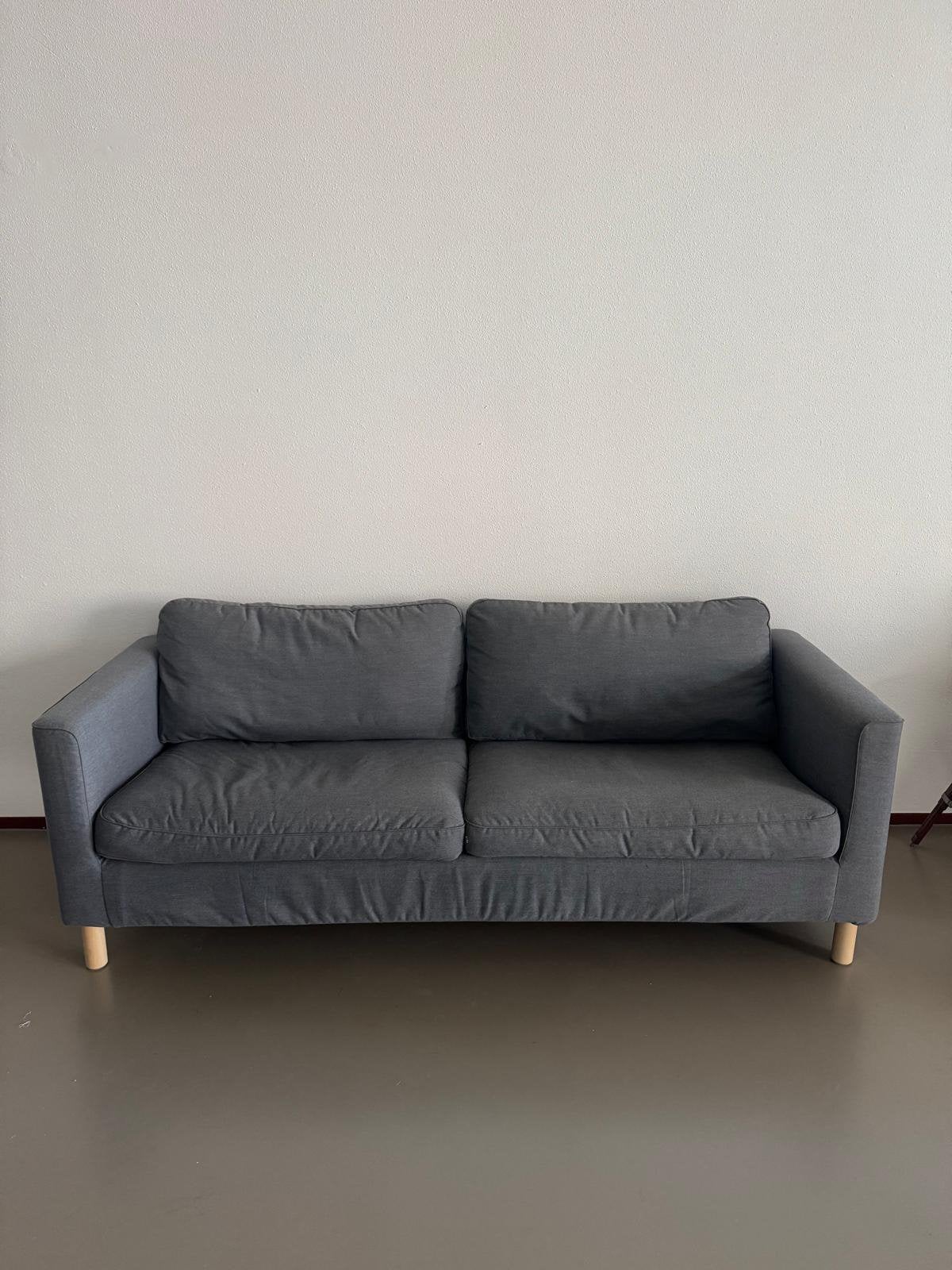 IKEA Bank Karlstad, Ophalen, Driepersoons, 75 tot 100 cm, Zo goed als nieuw