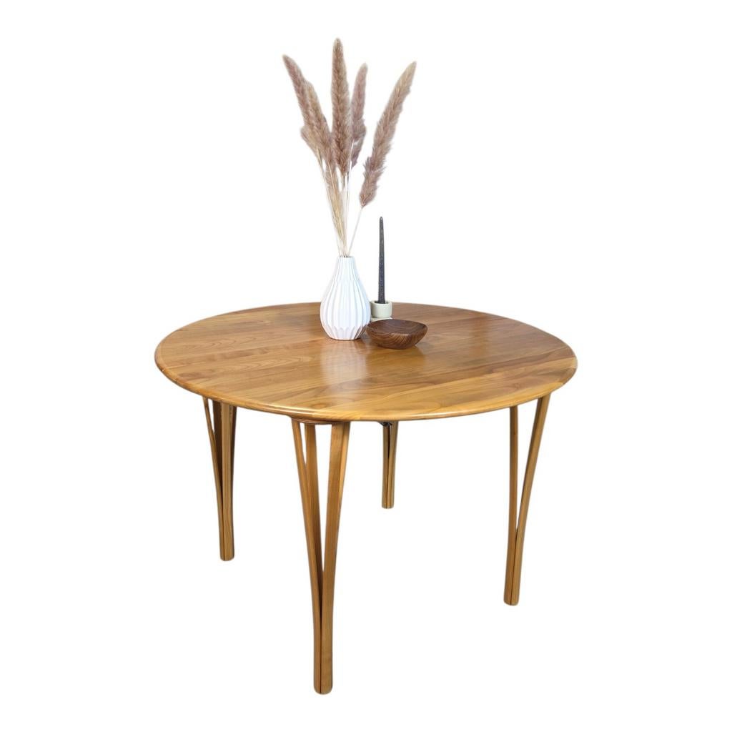 Haslev 'Timeless' tafel, vintage Deense verlengbare tafel, Ophalen, Gebruikt, 100 tot 150 cm, Scandinavisch, jaren 60 70 80, Danish, Mid Century
