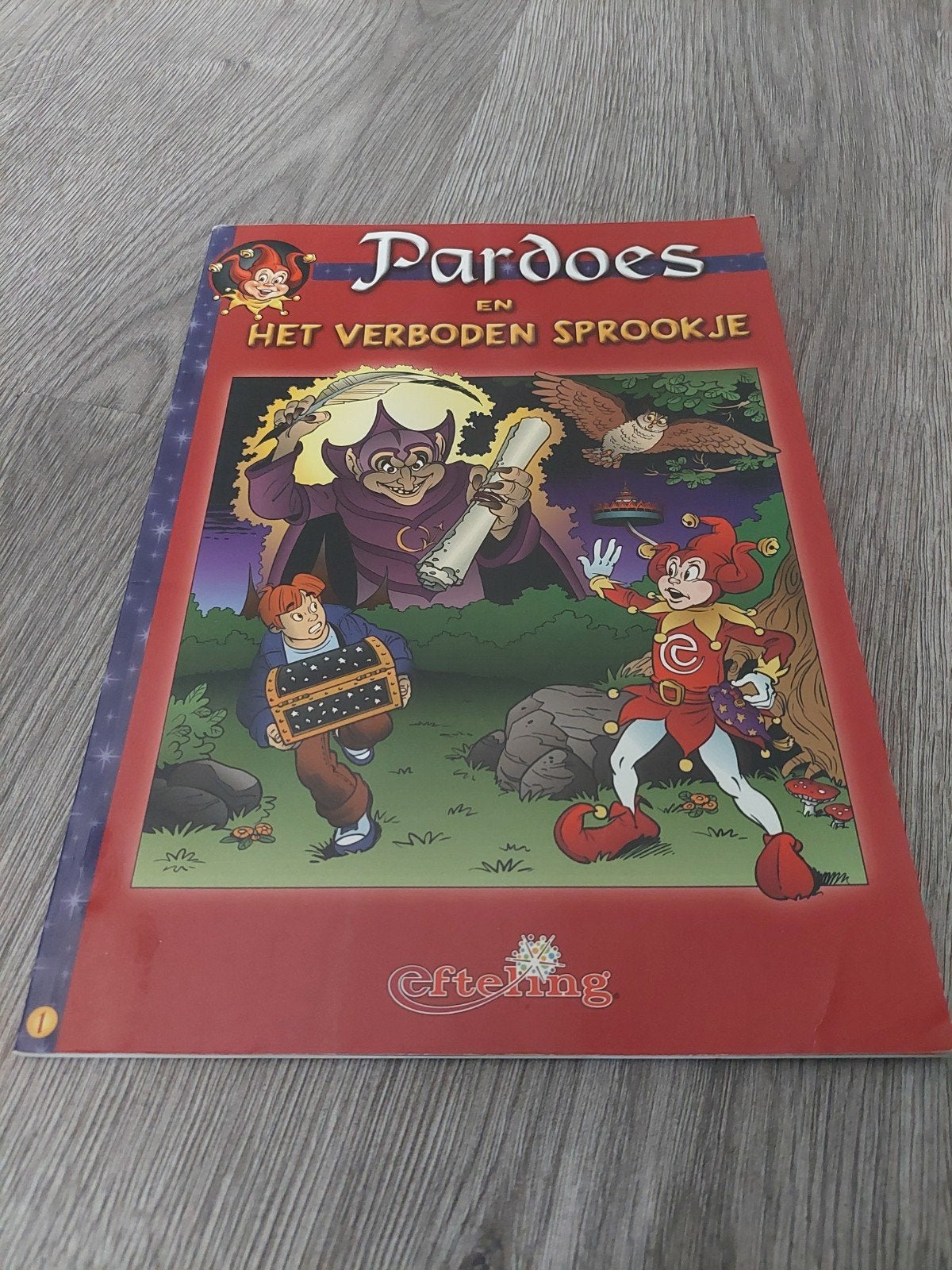 vintage  Stripboek PARDOES ,2000, Verzenden, Beeldje of Poppetje