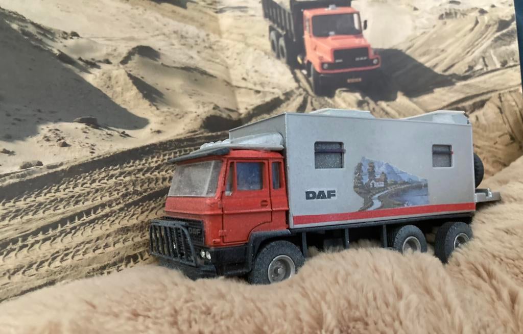 Daf 2300 Overland camper expeditie truck eigenbouw, Ophalen of Verzenden, Gebruikt, Bus of Vrachtwagen, Lion Toys