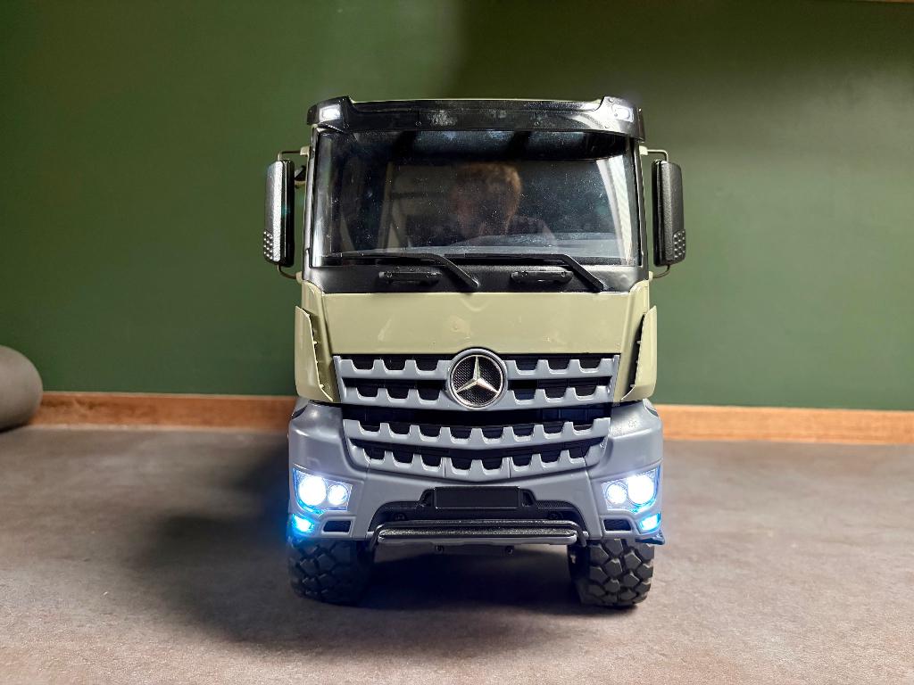 1/14 Mercedes Arocs truck ScaleArt ScaleDrive overland 4x4, Hobby en Vrije tijd, Modelbouw | Radiografisch | Auto's, Elektro, Schaal 1:14