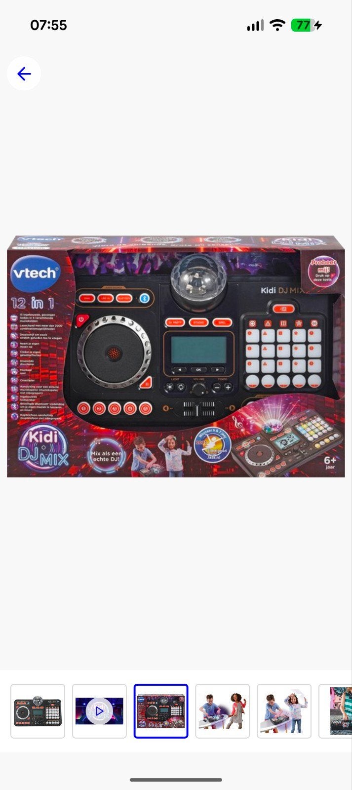 Foto 3 van VTech Kidi DJ Mix - Interactieve DJ-tafel voor kinderen