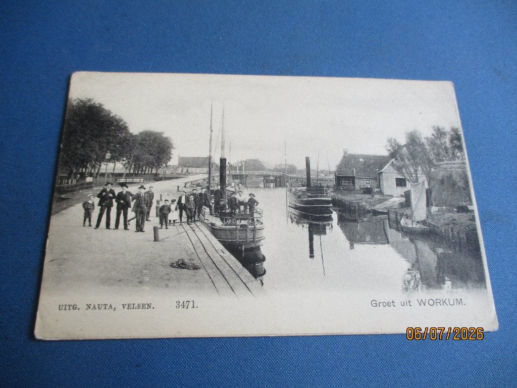 Workum, Ophalen of Verzenden, Voor 1920, Ongelopen, Utrecht