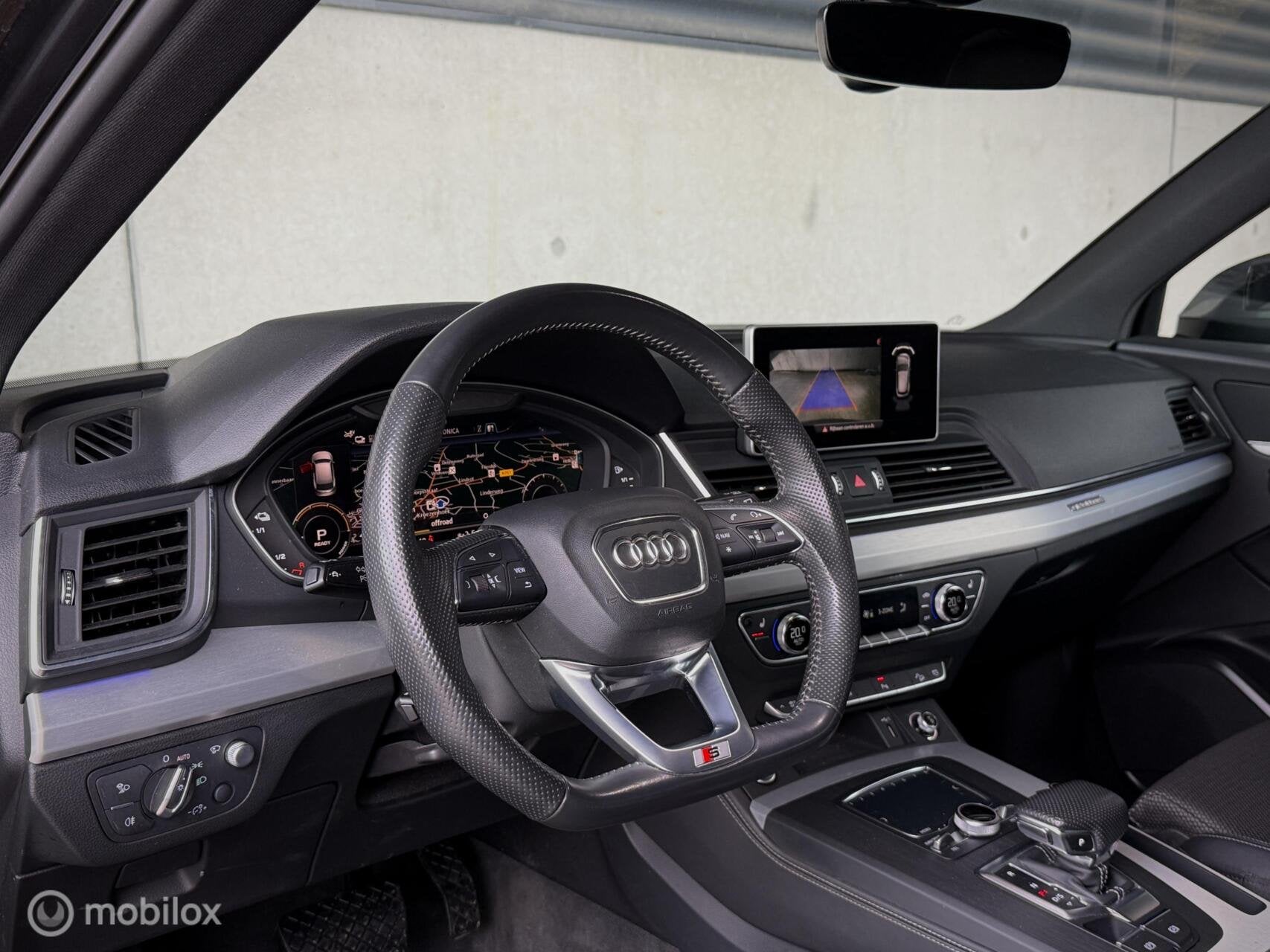 Audi Q5 55 TFSI e quattro Competition|HUD|ACC|360|Sfeerverl|, Automaat, 2005 kg, Gebruikt, Automatische klimaatregeling