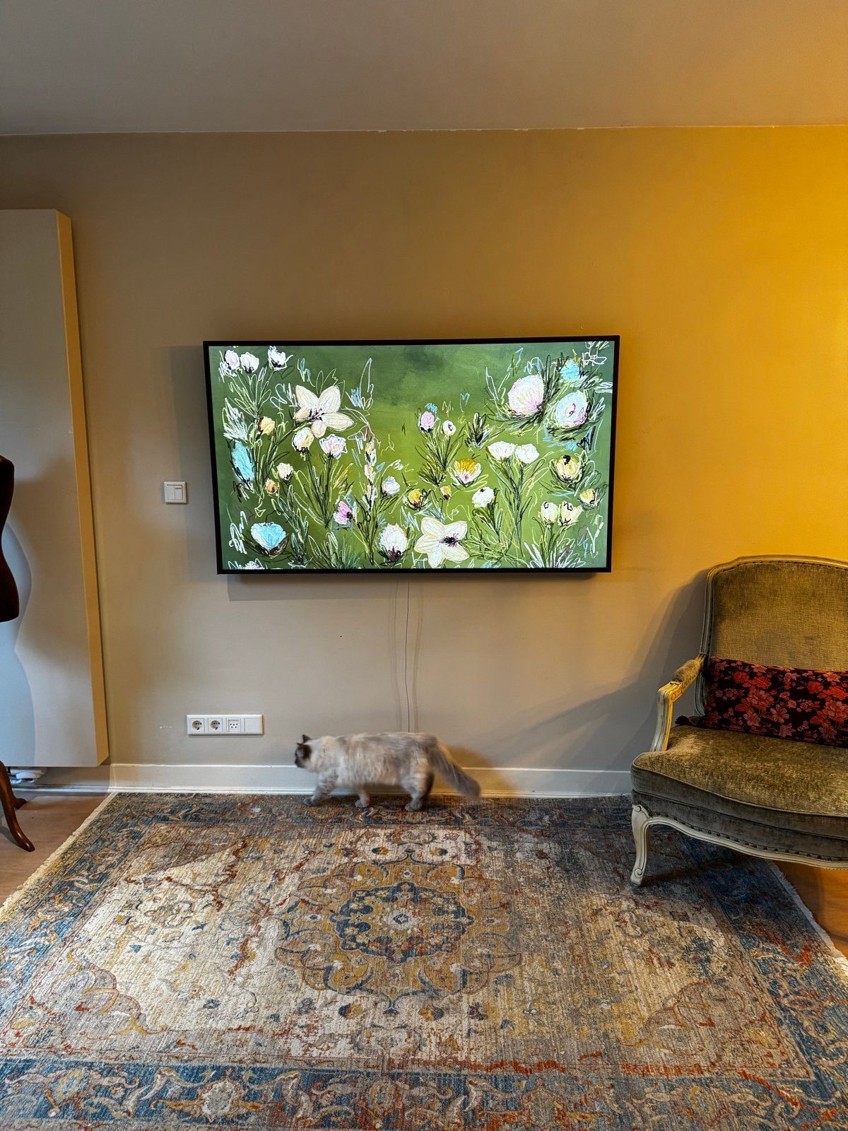 Samsung Smart TV 65 inches met afstandsbediening, Audio, Tv en Foto, Televisies, Ophalen of Verzenden, Zo goed als nieuw, Samsung